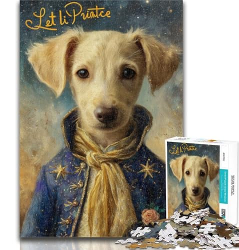 Puzzle für Teenager, 1000 Teile, Der Kleine Prinz, Hundepuzzle für Erwachsene, Pädagogisches Spielzeug zum Stressabbau, Tolle Geschenke und Spielzeuge, 26x38cm Puzzle für Teenager, 1000 Teile, Der Kleine Prinz, Hundepuzzle für Erwachsene, Pädagogisches Spielzeug zum Stressabbau, Tolle Geschenke und Spielzeuge, 26x38cm von GOIUYTGM