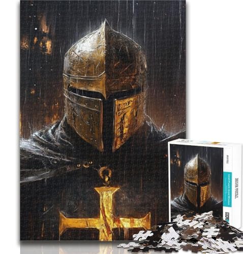 Puzzle für Teenager, 1000 Teile, magischer Ritter, Puzzle für Erwachsene, pädagogisches Spielzeug zum Stressabbau, tolle Geschenke und Spielzeuge, 26x38cm von GOIUYTGM