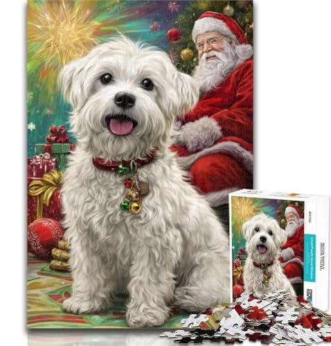 Puzzle für Teenager, Hundepuzzle für Erwachsene, 1000 Teile, Lernspiel zum Geburtstag, Weihnachten für und ab 14 Jahren, 50x75cm von GOIUYTGM