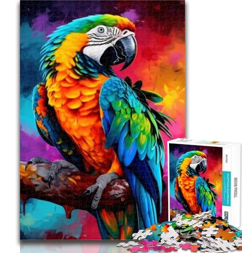 Puzzle für Teenager, Tiere, Vögel, Papageien, Puzzle 1000 Teile für Teenager, Dekomprimierendes intellektuelles Lernspielzeug, Geburtstagsgeschenk, Geschenke 75x50cm Puzzle für Teenager, Tiere, Vögel, Papageien, Puzzle 1000 Teile für Teenager, Dekomprimierendes intellektuelles Lernspielzeug, Geburtstagsgeschenk, Geschenke 75x50cm von GOIUYTGM