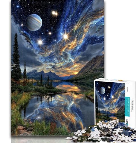 Puzzles 1000 Teile für Teenager Fantasielandschaft Teenager-Puzzles, Quizspiel Wanddekoration Einzigartige Geburtstags 26x38cm Puzzles 1000 Teile für Teenager Fantasielandschaft Teenager-Puzzles, Quizspiel Wanddekoration Einzigartige Geburtstags 26x38cm von GOIUYTGM