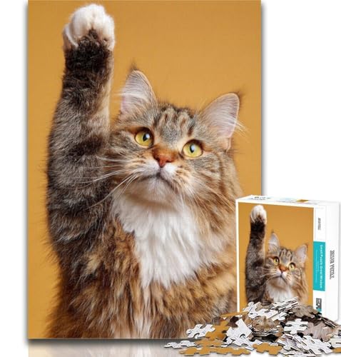 Puzzles 1000 Teile für Teenager Fantasy Cat Teenager-Puzzles, Quizspiel, Wanddekoration, einzigartige Geburtstags, 26x38cm Puzzles 1000 Teile für Teenager Fantasy Cat Teenager-Puzzles, Quizspiel, Wanddekoration, einzigartige Geburtstags, 26x38cm von GOIUYTGM