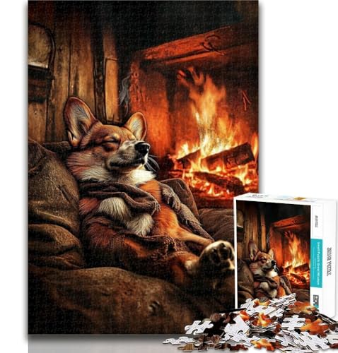 Puzzles 1000 Teile für Teenager Happy Corgi Teenager-Puzzles, Quizspiel, Wanddekoration, einzigartige Geburtstags, 26x38cm Puzzles 1000 Teile für Teenager Happy Corgi Teenager-Puzzles, Quizspiel, Wanddekoration, einzigartige Geburtstags, 26x38cm von GOIUYTGM
