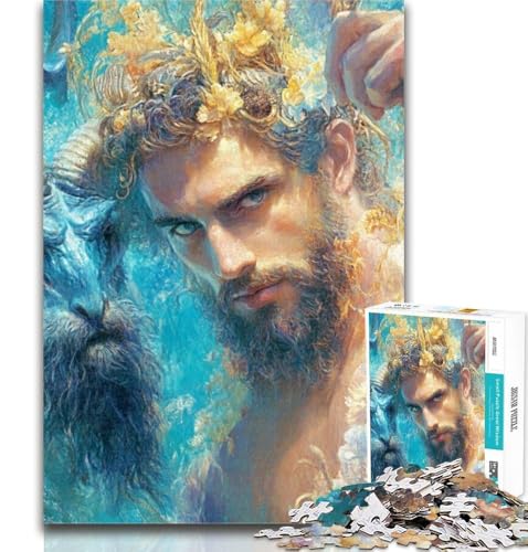 Puzzles 1000 Teile für Teenager Jesus Teenager-Puzzles, Quizspiel Wanddekoration Einzigartige Geburtstags 26x38cm von GOIUYTGM