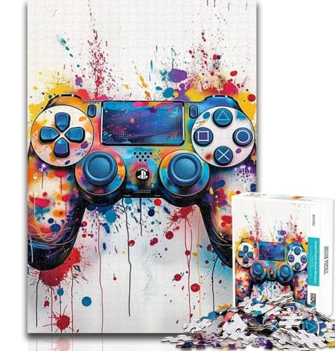 Puzzles Aquarell-Spiel Puzzles 1000 Teile für Teenager, Lernspielzeug, Familienspiele, Geburtstagsgeschenk, Geschenke 26x38cm von GOIUYTGM