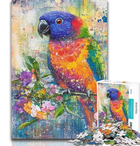 Puzzles Fantasy Papagei 1000 Teile Puzzle für Jugendliche und Erwachsene, Spielzeug, Lernspiele, Stressabbau, tolle Geschenke und Spielzeuge, 26x38cm Puzzles Fantasy Papagei 1000 Teile Puzzle für Jugendliche und Erwachsene, Spielzeug, Lernspiele, Stressabbau, tolle Geschenke und Spielzeuge, 26x38cm von GOIUYTGM