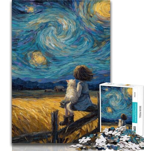 Puzzles Sternenhimmel 1000 Teile Puzzles Für Jugendliche Und Erwachsene, Spielzeug Lernspiele Stressabbau Tolle Geschenke Und Spielzeuge 26x38cm von GOIUYTGM