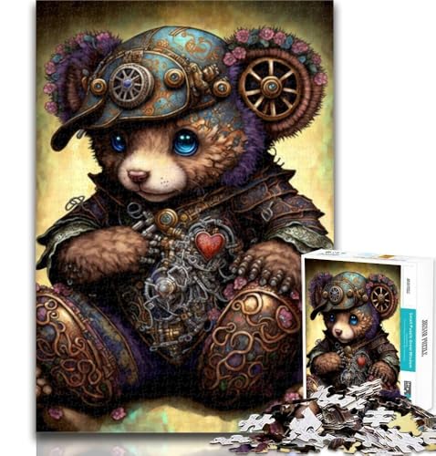 Puzzles Teddybär 1000 Teile Puzzle für Erwachsene und Jugendliche, Lernspiel zum Geburtstag, Weihnachten für und ab 14 Jahren, 26x38cm Puzzles Teddybär 1000 Teile Puzzle für Erwachsene und Jugendliche, Lernspiel zum Geburtstag, Weihnachten für und ab 14 Jahren, 26x38cm von GOIUYTGM