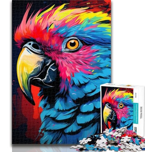 Puzzles Tiere Vögel Papageien Puzzles 1000 Teile für Erwachsene, Lernspiele Heimdekorationsangebot Als Geschenk für die ganze Familie 26x38cm Puzzles Tiere Vögel Papageien Puzzles 1000 Teile für Erwachsene, Lernspiele Heimdekorationsangebot Als Geschenk für die ganze Familie 26x38cm von GOIUYTGM