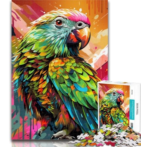 Puzzles Tiere Vögel Papageien Puzzles 1000 Teile für Teenager, Dekomprimierendes intellektuelles Lernspielzeug Wichtelgeschenke 75x50cm Puzzles Tiere Vögel Papageien Puzzles 1000 Teile für Teenager, Dekomprimierendes intellektuelles Lernspielzeug Wichtelgeschenke 75x50cm von GOIUYTGM