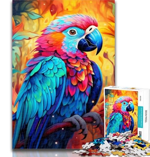 Puzzles Tiere Vögel Papageien Puzzles für Teenager 1000 Teile, Wanddekoration Einzigartige Geburtstags Geeignet für Und 14 75x50cm von GOIUYTGM