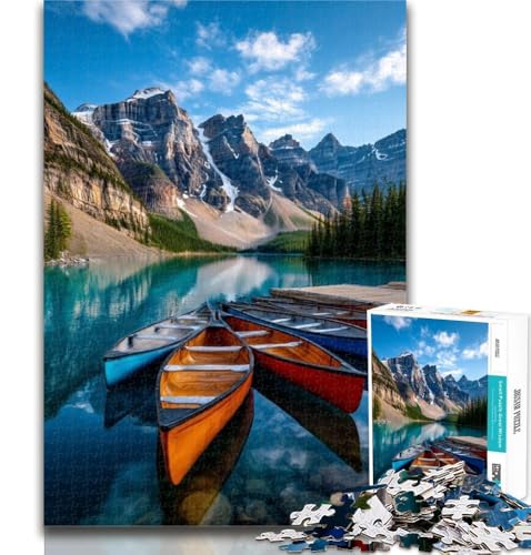 Puzzles Wunderschöne Berge und Seen, 1000-teiliges Puzzle für Erwachsene und Jugendliche, Lernspiel zum Geburtstag, Weihnachten für Kinder ab 14 Jahren, 26x38cm Puzzles Wunderschöne Berge und Seen, 1000-teiliges Puzzle für Erwachsene und Jugendliche, Lernspiel zum Geburtstag, Weihnachten für Kinder ab 14 Jahren, 26x38cm von GOIUYTGM