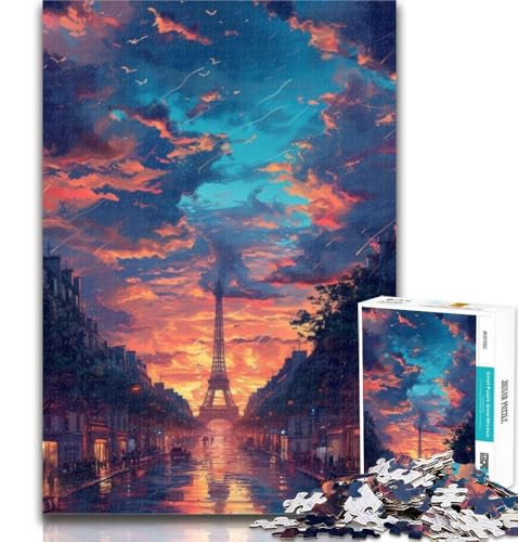 Puzzles für Erwachsene, Eiffelturm in Paris, Puzzles für Erwachsene, Spielzeug, Lernspiele, Stressabbau, tolle Geschenke und Spielzeuge, 50x75cm von GOIUYTGM