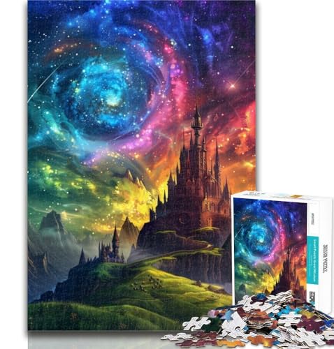 Puzzles für Erwachsene, Fantasielandschaft, Puzzles für Erwachsene, Spielzeug, Lernspiele, Stressabbau, tolle Geschenke und Spielzeuge, 26x38cm von GOIUYTGM