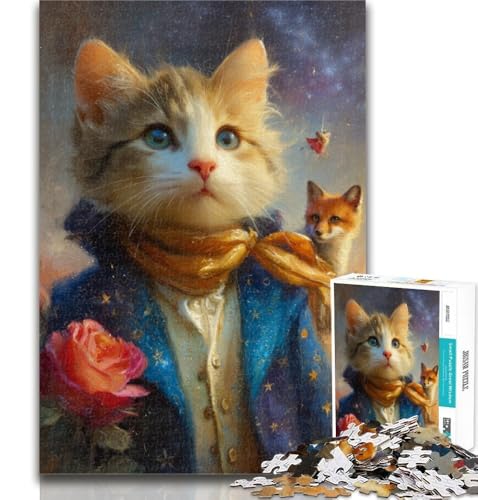 Puzzles für Erwachsene, Hund „Der kleine Prinz“, Puzzles für Teenager, Spielzeug, Lernspiele, Stressabbau, Eltern-Kind-Interaktion, 26x38cm von GOIUYTGM