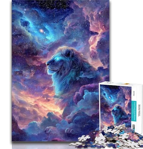 Puzzles für Erwachsene, Löwennebel, Puzzles für Erwachsene, Spielzeug, Lernspiele, Stressabbau, tolle Geschenke und Spielzeuge, 50x75cm von GOIUYTGM