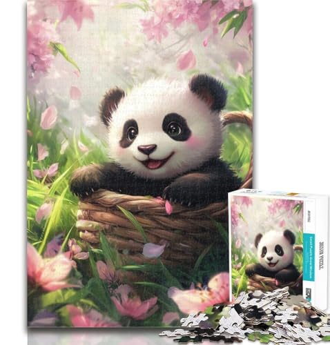 Puzzles für Erwachsene, Panda-Puzzles für Erwachsene, 1000 Teile, pädagogisches Spielzeug zum Stressabbau, tolle Geschenke und Spielzeuge, 50x75cm Puzzles für Erwachsene, Panda-Puzzles für Erwachsene, 1000 Teile, pädagogisches Spielzeug zum Stressabbau, tolle Geschenke und Spielzeuge, 50x75cm von GOIUYTGM