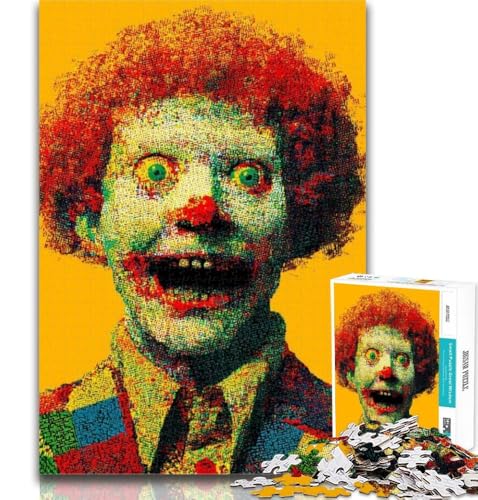 Puzzles für Erwachsene, Psychedelic Art Puzzles für Erwachsene, 1000 Teile, Lernspielzeug und Spiele für Erwachsene und Jugendliche, 26x38cm von GOIUYTGM