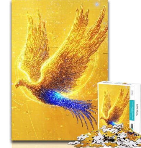 Puzzles für Erwachsene Golden Phoenix Puzzles für Erwachsene 1000 Teile, Lernspielzeug und Spiele für Erwachsene und Jugendliche 50x75cm von GOIUYTGM