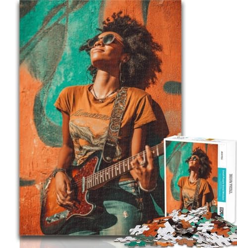 Puzzles für Erwachsene und Jugendliche, Bandauftritt, Teenager-Puzzle, anspruchsvolles Spiel für alle, für Frauen, Geschenke für Männer, 26x38cm Puzzles für Erwachsene und Jugendliche, Bandauftritt, Teenager-Puzzle, anspruchsvolles Spiel für alle, für Frauen, Geschenke für Männer, 26x38cm von GOIUYTGM