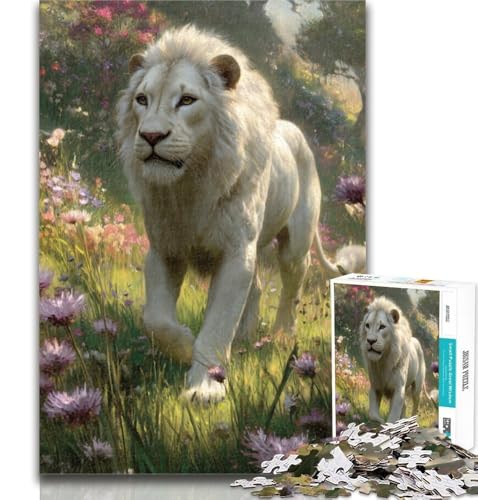 Puzzles für Erwachsene und Jugendliche, Löwen-Puzzle, Lernspiele, Heimdekoration, geeignet für die Schreibtischdekoration, 26x38cm Puzzles für Erwachsene und Jugendliche, Löwen-Puzzle, Lernspiele, Heimdekoration, geeignet für die Schreibtischdekoration, 26x38cm von GOIUYTGM