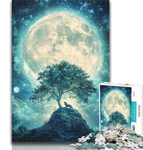 Puzzles für Erwachsene und Jugendliche, Mondlandschaft, Teenager-Puzzle, anspruchsvolles Spiel für die ganze Familie, für Frauen, Geschenke für Männer, 26x38cm Puzzles für Erwachsene und Jugendliche, Mondlandschaft, Teenager-Puzzle, anspruchsvolles Spiel für die ganze Familie, für Frauen, Geschenke für Männer, 26x38cm von GOIUYTGM