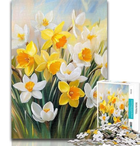 Puzzles für Erwachsene und Jugendliche, Wildblumen-Puzzle, Lernspiele, Heimdekoration, geeignet für die Schreibtischdekoration, 50x75cm Puzzles für Erwachsene und Jugendliche, Wildblumen-Puzzle, Lernspiele, Heimdekoration, geeignet für die Schreibtischdekoration, 50x75cm von GOIUYTGM