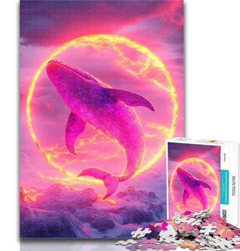 Puzzles für Teenager, Neonwal, 1000 Teile, Puzzle für Teenager, Spielzeug, Lernspiele, Stressabbau, Wanddekoration, 26x38cm von GOIUYTGM