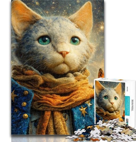 Puzzles für Teenager, der kleine Prinz, Katzen-Puzzles für Teenager, 1000, Stressabbau, schwierige Herausforderung, stärkt die Liebe zwischen Paaren, 50x75cm Puzzles für Teenager, der kleine Prinz, Katzen-Puzzles für Teenager, 1000, Stressabbau, schwierige Herausforderung, stärkt die Liebe zwischen Paaren, 50x75cm von GOIUYTGM