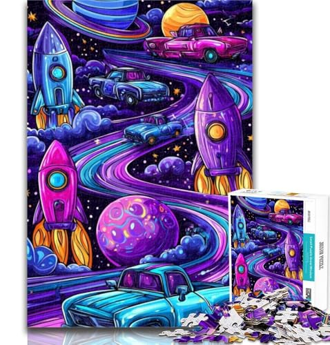 Raketenpuzzle für Erwachsene, 1000 Teile, Geburtstagsgeschenkidee für Erwachsene, Familienspiel und Hobby, 50x75cm von GOIUYTGM