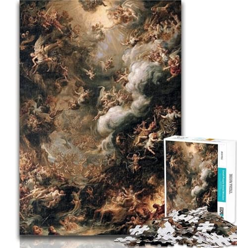 Teenager-Puzzle, Das Titanic-Gemälde, 1000-teiliges Puzzle, ganze Familie für und ab 14 Jahren, 26x38cm Teenager-Puzzle, Das Titanic-Gemälde, 1000-teiliges Puzzle, ganze Familie für und ab 14 Jahren, 26x38cm von GOIUYTGM