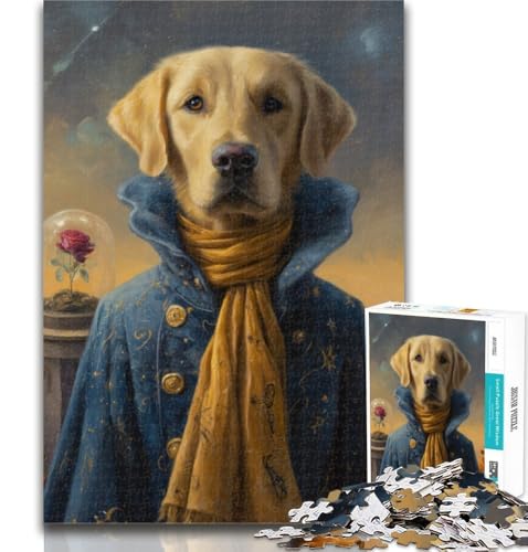 Teenager-Puzzle, Der Kleine Prinz, Hund, 1000 Teile, Puzzle für Erwachsene und Jugendliche, Dekomprimierendes intellektuelles Lernspielzeug, Geburtstagsgeschenk, Geschenke, 50x75cm Teenager-Puzzle, Der Kleine Prinz, Hund, 1000 Teile, Puzzle für Erwachsene und Jugendliche, Dekomprimierendes intellektuelles Lernspielzeug, Geburtstagsgeschenk, Geschenke, 50x75cm von GOIUYTGM