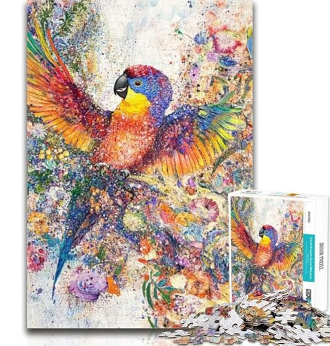 Teenager-Puzzle, Fantasie-Papagei, 1000 Teile, Puzzle für Teenager und Erwachsene, interessante Stressreduzierung, Eltern-Kind-Interaktion, 50x75cm Teenager-Puzzle, Fantasie-Papagei, 1000 Teile, Puzzle für Teenager und Erwachsene, interessante Stressreduzierung, Eltern-Kind-Interaktion, 50x75cm von GOIUYTGM