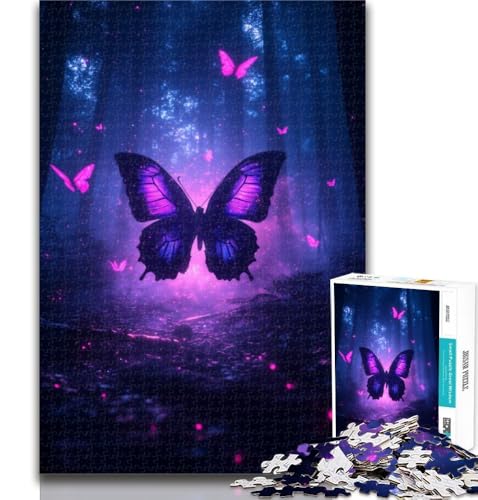 Teenager-Puzzle, Galaxie-Schmetterling, 1000 Teile, Puzzle für Erwachsene und Jugendliche, Spielzeug, Lernspiele, Stressabbau, tolle Geschenke und Spielzeuge, 26x38cm Teenager-Puzzle, Galaxie-Schmetterling, 1000 Teile, Puzzle für Erwachsene und Jugendliche, Spielzeug, Lernspiele, Stressabbau, tolle Geschenke und Spielzeuge, 26x38cm von GOIUYTGM