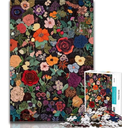 Teenager-Puzzle, Mohn-Puzzle, 1000 Teile für Erwachsene, Spielzeug, Lernspiele, Stressabbau, tolle Geschenke und Spielzeuge, 26x38cm von GOIUYTGM