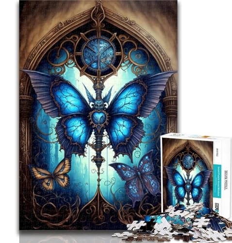 Teenager-Puzzle, Schmetterlings-Puzzle, 1000 Teile für Erwachsene, Spielzeug, Lernspiele, Stressabbau, tolle Geschenke und Spielzeuge, 26x38cm von GOIUYTGM