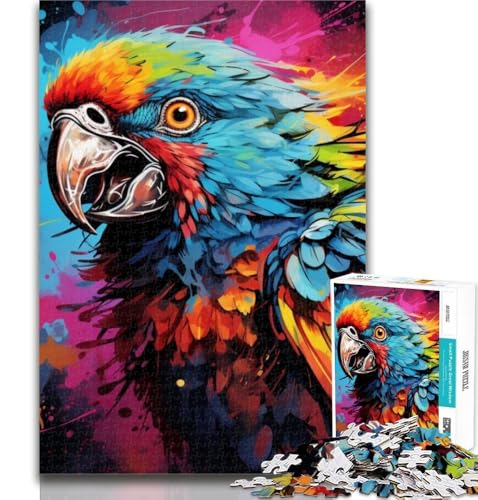 Teenager-Puzzle, Tiere, Vögel, Papageien, 1000 Teile, Puzzle für Erwachsene und Jugendliche, Lernspielzeug, ganze Familie, 26x38cm Teenager-Puzzle, Tiere, Vögel, Papageien, 1000 Teile, Puzzle für Erwachsene und Jugendliche, Lernspielzeug, ganze Familie, 26x38cm von GOIUYTGM