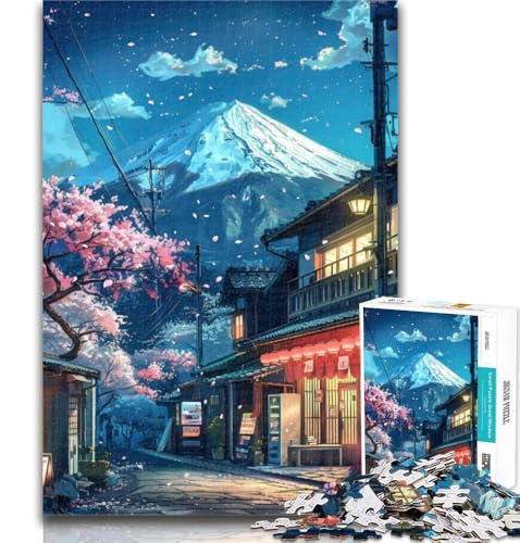 Teenager-Puzzle, wunderschöner Berg Fuji, 1000-teiliges Puzzle für Teenager, Geschenke, Spielzeug, Lernspiele, Stressabbau, Stärkung der Liebe zwischen Paaren, 26x38cm Teenager-Puzzle, wunderschöner Berg Fuji, 1000-teiliges Puzzle für Teenager, Geschenke, Spielzeug, Lernspiele, Stressabbau, Stärkung der Liebe zwischen Paaren, 26x38cm von GOIUYTGM