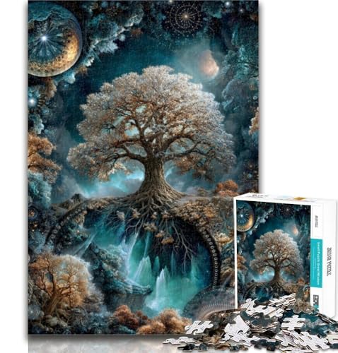 Teenager-Puzzle Baum des Lebens, 1000 Teile, ganze Familie, für Kinder ab 14 Jahren, 26x38cm Teenager-Puzzle Baum des Lebens, 1000 Teile, ganze Familie, für Kinder ab 14 Jahren, 26x38cm von GOIUYTGM