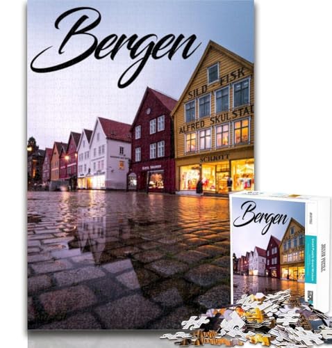 Teenager-Puzzle Bergen, 1000 Teile, Puzzle für Teenager und Erwachsene, DIY, Moderne Wandkunst, einzigartiges Geschenk, Heimdekoration, 26x38cm Teenager-Puzzle Bergen, 1000 Teile, Puzzle für Teenager und Erwachsene, DIY, Moderne Wandkunst, einzigartiges Geschenk, Heimdekoration, 26x38cm von GOIUYTGM