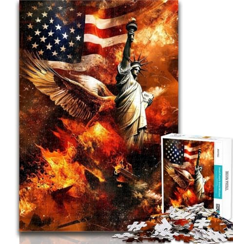 Teenager-Puzzle Freiheitsstatue, 1000 Teile, ganze Familie, für Kinder ab 14 Jahren, 50x75cm Teenager-Puzzle Freiheitsstatue, 1000 Teile, ganze Familie, für Kinder ab 14 Jahren, 50x75cm von GOIUYTGM