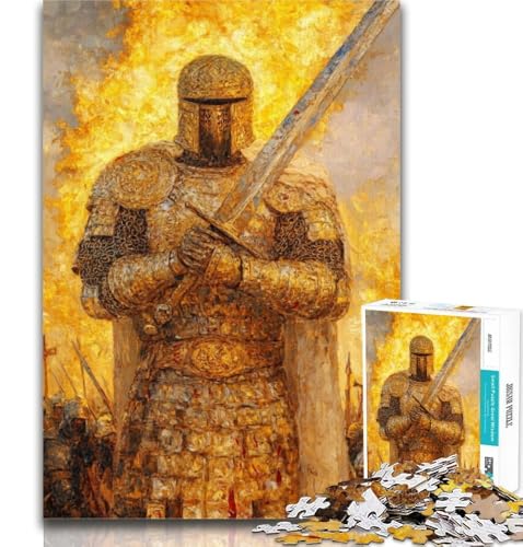 Teenager-Puzzle Majestätischer Ritter, 1000 Teile, ganze Familie, für Kinder ab 14 Jahren, 26x38cm Teenager-Puzzle Majestätischer Ritter, 1000 Teile, ganze Familie, für Kinder ab 14 Jahren, 26x38cm von GOIUYTGM