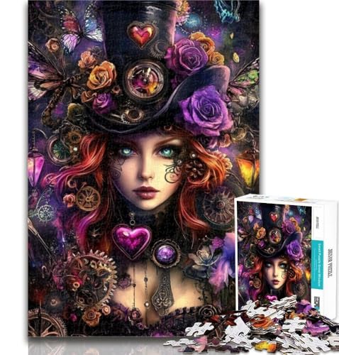 Teenager-Puzzle Mysteriöse Hexe für Erwachsene, 1000 Teile, ganze Familie ab 14 Jahren, 50x75cm Teenager-Puzzle Mysteriöse Hexe für Erwachsene, 1000 Teile, ganze Familie ab 14 Jahren, 50x75cm von GOIUYTGM