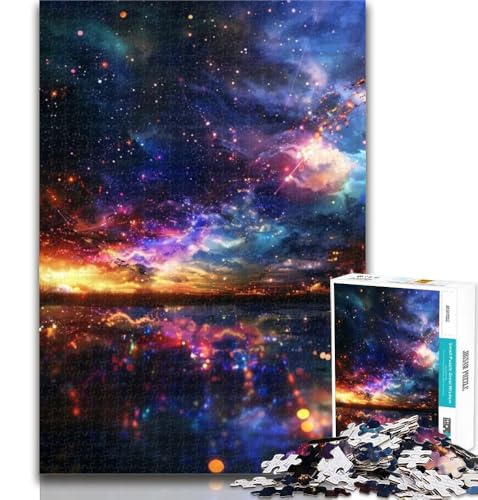 Teenager-Puzzle Sonnenuntergang Puzzle für Teenager 1000 Teile, Denkspiel Wanddekoration Einzigartige Geburtstags 50x75cm von GOIUYTGM