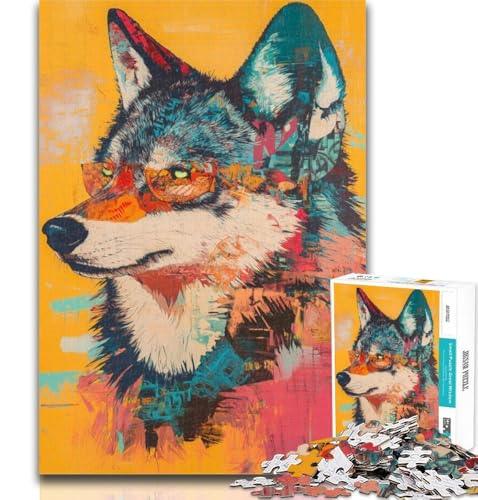 Teenager-Puzzle Wolf, 1000 Teile, ganze Familie, für Kinder ab 14 Jahren, 26x38cm Teenager-Puzzle Wolf, 1000 Teile, ganze Familie, für Kinder ab 14 Jahren, 26x38cm von GOIUYTGM