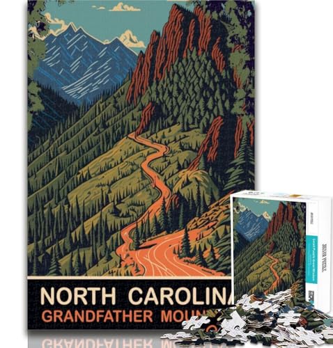 Teenager-Puzzles, Großvater-Berg, SD, 1000 Teile, Puzzle für Erwachsene und Jugendliche, Spielzeug, Lernspiele, Stressabbau, einzigartige Heimdekoration und Geschenke, 75x50cm Teenager-Puzzles, Großvater-Berg, SD, 1000 Teile, Puzzle für Erwachsene und Jugendliche, Spielzeug, Lernspiele, Stressabbau, einzigartige Heimdekoration und Geschenke, 75x50cm von GOIUYTGM