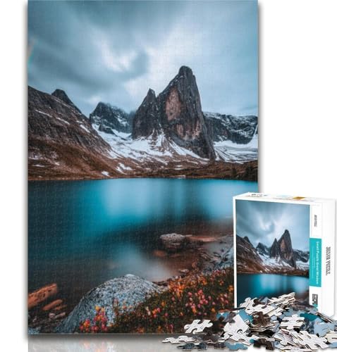 Teenager-Puzzles, Wunderschöne Berge und Seen, Puzzle für Erwachsene, 1000 Teile, Geburtstagsgeschenkidee für Erwachsene, Familienspiel und Hobby, 50x75cm Teenager-Puzzles, Wunderschöne Berge und Seen, Puzzle für Erwachsene, 1000 Teile, Geburtstagsgeschenkidee für Erwachsene, Familienspiel und Hobby, 50x75cm von GOIUYTGM
