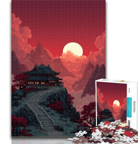 Teenager-Puzzles, schöne Berge, 1000 Teile, Puzzle für Teenager und Erwachsene, Lernspiele, Heimdekoration, Geschenk für die ganze Familie, 26x38cm Teenager-Puzzles, schöne Berge, 1000 Teile, Puzzle für Teenager und Erwachsene, Lernspiele, Heimdekoration, Geschenk für die ganze Familie, 26x38cm von GOIUYTGM