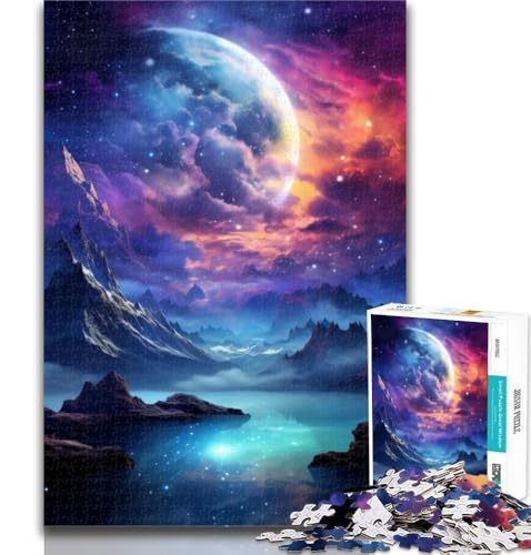 Teenager-Puzzles Japanische Landschaften Berge Puzzle für Erwachsene 1000 Teile Schwierig, Ganze Familie Geeignet Für Und 14 50x75cm von GOIUYTGM