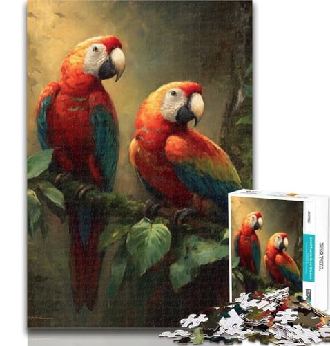 Teenager-Puzzles Papageien und Hänflinge, 1000-teiliges Puzzle für Erwachsene und Jugendliche, Lernspielzeug, ganze Familie, 26x38cm Teenager-Puzzles Papageien und Hänflinge, 1000-teiliges Puzzle für Erwachsene und Jugendliche, Lernspielzeug, ganze Familie, 26x38cm von GOIUYTGM